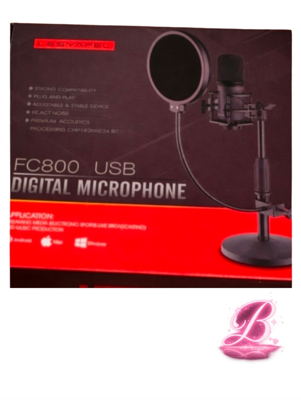 Lesyafel Digital Microphone USB - NWT